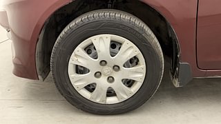 Used 2014 Honda Amaze [2013-2016] 1.2 S i-VTEC Petrol Manual tyres LEFT FRONT TYRE RIM VIEW