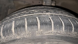 Used 2016 Maruti Suzuki Swift Dzire ZXI Petrol Manual tyres LEFT FRONT TYRE TREAD VIEW