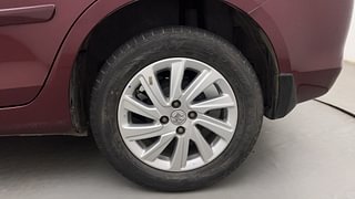 Used 2016 Maruti Suzuki Swift Dzire ZXI Petrol Manual tyres LEFT REAR TYRE RIM VIEW