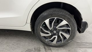Used 2021 maruti-suzuki Baleno Alpha CVT Petrol Petrol Automatic tyres LEFT REAR TYRE RIM VIEW