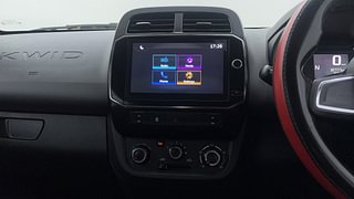 Used 2021 Renault Kwid 1.0L RXT(O) AMT Petrol Automatic interior MUSIC SYSTEM & AC CONTROL VIEW