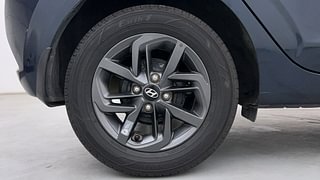 Used 2020 Hyundai Grand i10 Nios Sportz U2 1.2 CRDI Diesel Manual tyres RIGHT REAR TYRE RIM VIEW