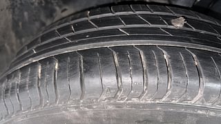 Used 2021 Tata Punch Adventure MT Petrol Manual tyres LEFT FRONT TYRE TREAD VIEW