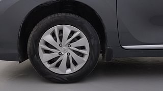Used 2024 Toyota Glanza S AMT Petrol Automatic tyres LEFT FRONT TYRE RIM VIEW