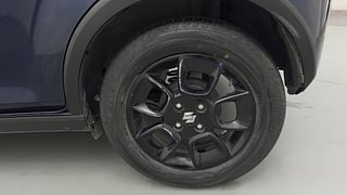 Used 2022 Maruti Suzuki Ignis Zeta AMT Petrol Petrol Automatic tyres LEFT REAR TYRE RIM VIEW