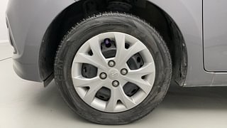 Used 2014 Hyundai Grand i10 Magna 1.2 Kappa VTVT Petrol Manual tyres LEFT FRONT TYRE RIM VIEW
