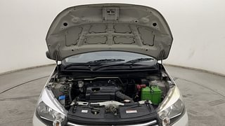 Used 2014 Maruti Suzuki Celerio VXI AMT Petrol Automatic engine ENGINE & BONNET OPEN FRONT VIEW