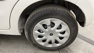 Used 2014 Maruti Suzuki Celerio VXI AMT Petrol Automatic tyres LEFT REAR TYRE RIM VIEW