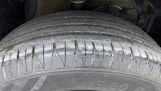 Used 2022 maruti-suzuki Vitara Brezza ZXi Petrol Manual tyres RIGHT FRONT TYRE TREAD VIEW