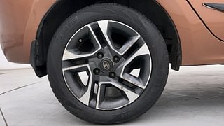 Used 2017 Tata Tigor [2017-2020] Revotron XZ(O) Petrol Manual tyres RIGHT REAR TYRE RIM VIEW