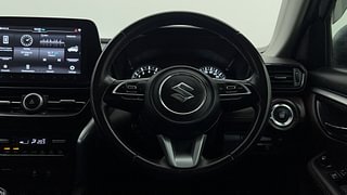 Used 2023 Maruti Suzuki Grand Vitara Alpha Smart Hybrid Dual Tone Petrol Manual interior STEERING VIEW