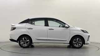Used 2024 Hyundai Aura SX 1.2 CNG Petrol+cng Manual exterior RIGHT SIDE VIEW