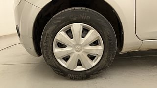 Used 2012 Maruti Suzuki Ritz [2009-2012] VXI Petrol Manual tyres LEFT FRONT TYRE RIM VIEW