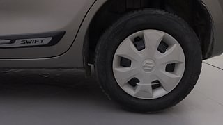 Used 2019 Maruti Suzuki Swift [2017-2021] VXI AMT Petrol Automatic tyres LEFT REAR TYRE RIM VIEW