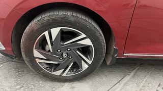 Used 2022 Hyundai New i20 Asta (O) 1.2 MT Petrol Manual tyres LEFT FRONT TYRE RIM VIEW