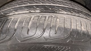 Used 2022 Tata Altroz XZ Plus 1.2 Dual Tone Petrol Manual tyres LEFT FRONT TYRE TREAD VIEW