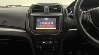 Used 2021 Maruti Suzuki Vitara Brezza [2020-2022] ZXI Petrol Manual interior MUSIC SYSTEM & AC CONTROL VIEW