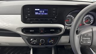 Used 2021 Hyundai Grand i10 Nios Magna AMT 1.2 Kappa VTVT Petrol Automatic interior MUSIC SYSTEM & AC CONTROL VIEW