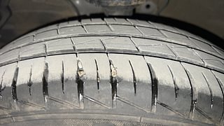 Used 2024 Maruti Suzuki S-Presso VXI Plus (O) AMT Petrol Automatic tyres LEFT FRONT TYRE TREAD VIEW