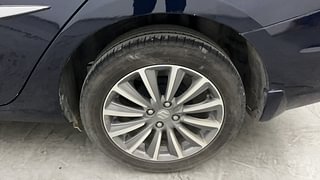 Used 2022 Maruti Suzuki Ciaz Alpha Petrol Petrol Manual tyres LEFT REAR TYRE RIM VIEW