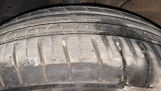 Used 2023 Tata Punch Adventure Rhythm Pack AMT Petrol Automatic tyres RIGHT REAR TYRE TREAD VIEW