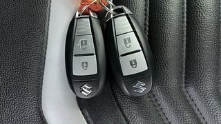 Used 2022 maruti-suzuki Vitara Brezza ZXi Petrol Manual extra CAR KEY VIEW