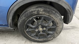 Used 2017 Maruti Suzuki Ignis [2017-2018] Zeta AMT Diesel Diesel Automatic tyres LEFT REAR TYRE RIM VIEW
