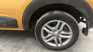 Used 2022 Renault Triber RXZ Petrol Manual tyres LEFT REAR TYRE RIM VIEW