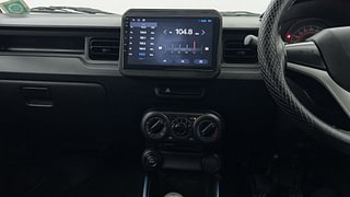 Used 2022 Maruti Suzuki Ignis Sigma MT Petrol Petrol Manual interior MUSIC SYSTEM & AC CONTROL VIEW
