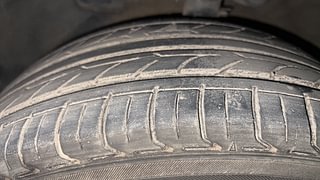 Used 2021 Hyundai Verna SX Opt Diesel Diesel Manual tyres LEFT FRONT TYRE TREAD VIEW