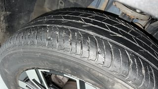 Used 2022 Renault Kiger RXZ MT Petrol Manual tyres LEFT FRONT TYRE TREAD VIEW