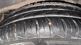 Used 2021 Renault Kwid 1.0L RXT(O) AMT Petrol Automatic tyres LEFT REAR TYRE TREAD VIEW