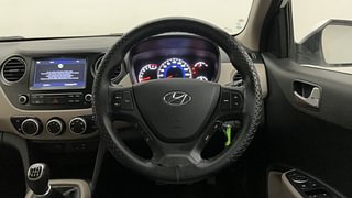 Used 2018 Hyundai Grand i10 [2017-2020] Sportz 1.2 Kappa VTVT CNG (Outside Fitted) Petrol+cng Manual interior STEERING VIEW