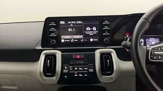 Used 2021 Kia Sonet HTX 1.0 iMT Petrol Manual interior MUSIC SYSTEM & AC CONTROL VIEW
