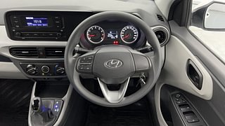 Used 2021 Hyundai Grand i10 Nios Magna AMT 1.2 Kappa VTVT Petrol Automatic interior STEERING VIEW
