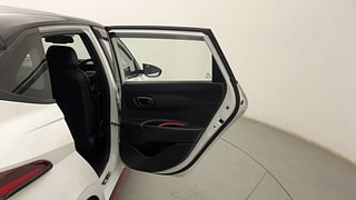 Used 2021 Hyundai i20 N Line N8 1.0 Turbo DCT Dual Tone Petrol Automatic interior RIGHT REAR DOOR OPEN VIEW