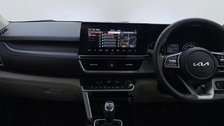Used 2021 Kia Seltos HTX D Diesel Manual interior MUSIC SYSTEM & AC CONTROL VIEW