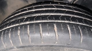 Used 2022 Tata Punch Creative Dual Tone Petrol Manual tyres LEFT FRONT TYRE TREAD VIEW