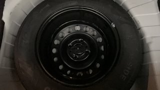 Used 2023 Tata Punch Creative AMT Petrol Automatic tyres SPARE TYRE VIEW