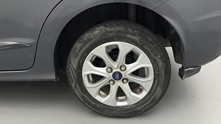 Used 2018 Ford Figo Aspire Titanium 1.2 Ti-VCT Petrol Manual tyres LEFT REAR TYRE RIM VIEW