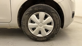 Used 2012 Maruti Suzuki Ritz [2009-2012] VXI Petrol Manual tyres RIGHT FRONT TYRE RIM VIEW