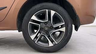 Used 2017 Tata Tigor [2017-2020] Revotron XZ(O) Petrol Manual tyres LEFT REAR TYRE RIM VIEW