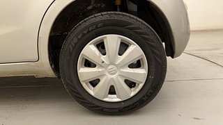Used 2012 Maruti Suzuki Ritz [2009-2012] VXI Petrol Manual tyres LEFT REAR TYRE RIM VIEW