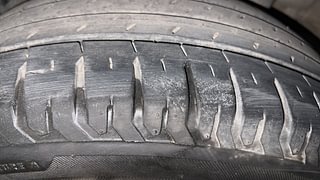 Used 2021 Hyundai Verna SX IVT Petrol Petrol Automatic tyres LEFT REAR TYRE TREAD VIEW