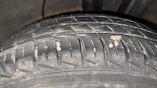 Used 2023 Hyundai Aura S 1.2 CNG Petrol Petrol+cng Manual tyres LEFT REAR TYRE TREAD VIEW