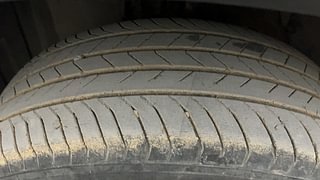 Used 2022 maruti-suzuki Vitara Brezza VXi Petrol Manual tyres LEFT FRONT TYRE TREAD VIEW