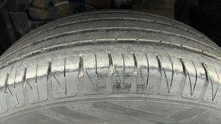 Used 2022 maruti-suzuki Vitara Brezza ZXi Petrol Manual tyres LEFT FRONT TYRE TREAD VIEW