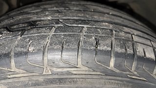 Used 2021 Tata Nexon XZ Plus Petrol Petrol Manual tyres RIGHT FRONT TYRE TREAD VIEW