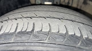 Used 2017 Volkswagen Ameo [2016-2020] Comfortline Plus 1.5 (D) Diesel Manual tyres LEFT FRONT TYRE TREAD VIEW