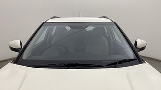 Used 2022 Mahindra XUV 300 W8 (O) Petrol Petrol Manual exterior FRONT WINDSHIELD VIEW